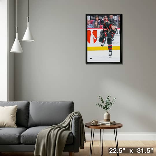 Brady Tkachuk 20" x 29" Framed Canvas Ottawa Senators 22.5" x 31.5"